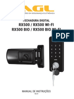 Manual Fechadura RX500