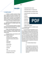 Edificações e instalações operacionais rodovias