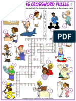 Occupations Crossword Puzzle