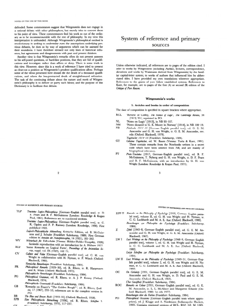 A Wittgenstein Dictionary Glock, HansJohann 1996, Blackwell
