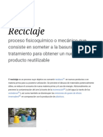 Reciclaje - Wikipedia, La Enciclopedia Libre