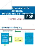 Las finanzas corporativas: decisiones de inversión y fuentes de financiamiento