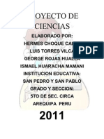 Proyecto de Ciencias