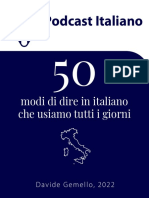 50 Modi Di Dire Che Usiamo Tutti I Giorni - Podcast Italiano - Ebook