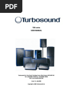 Turbosound SeriesUserManual