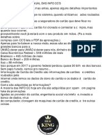 MANUAL DAS INFO CC'S: COMO ADQUIRIR E UTILIZAR DADOS DE CARTÕES DE CRÉDITO