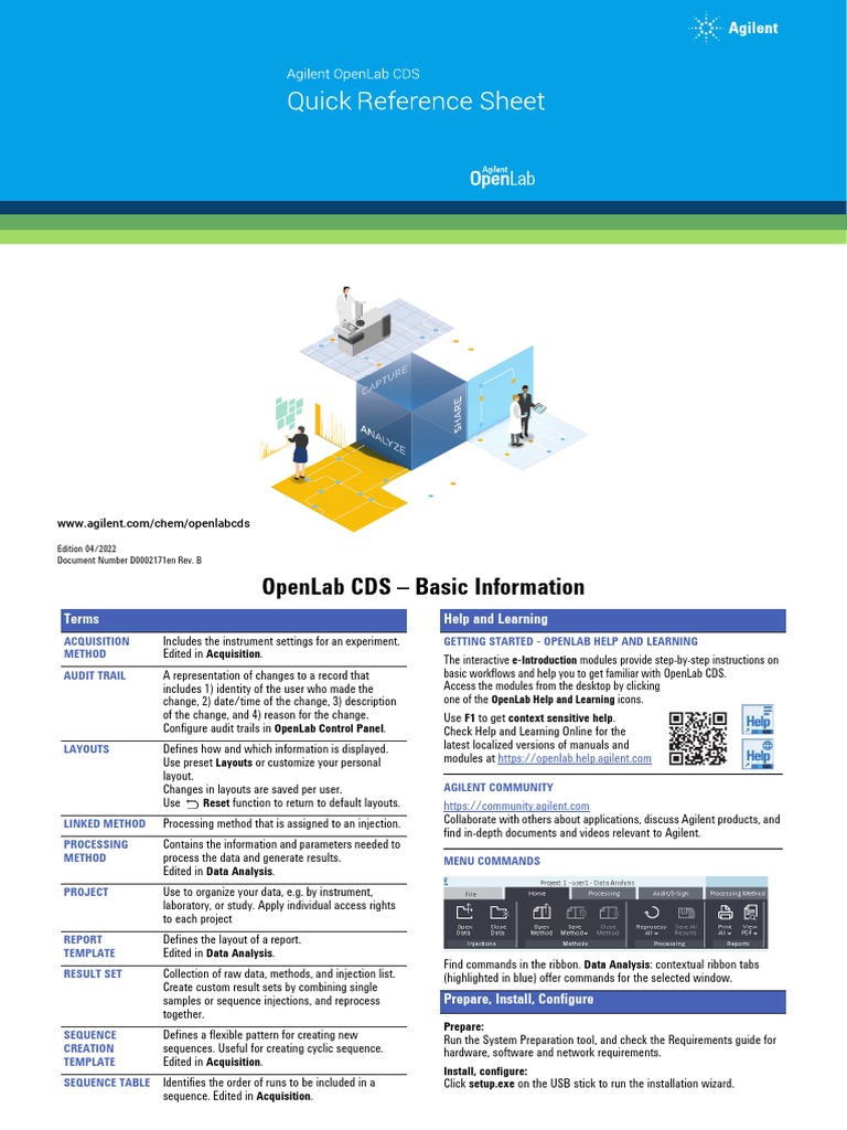OpenLab CDS 2.7 User Manual | PDF | Data | Icon (Computing)