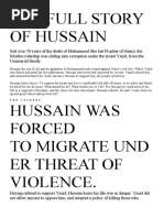 The Full Story of Hussain