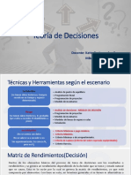 Clase 3 Teoría de Decisiones Arboles de Decisión