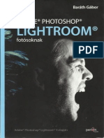 Baráth Gábor - Adobe Photoshop Lightroom Fotósoknak