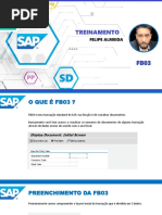 Introdução à Transação FB03 no SAP | PDF | Dados | Informática