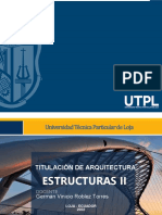 UTPL Arquitectura Estructuras II Refuerzo Vigas Flexión