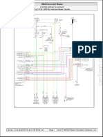 Fig. 6 - 4.3L (VIN W), Engine Performance Circuits - 96 Blazer EWD - PDF Download