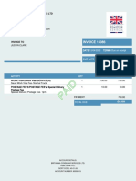 Invoice 15086 From Britannia Consular Services LTD