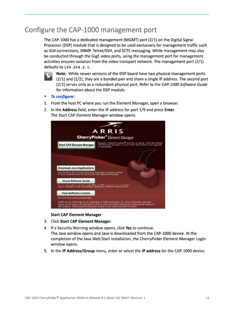 Cap1000 Install Process | PDF