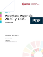 ODS 2021: Aportes UR Agenda 2030