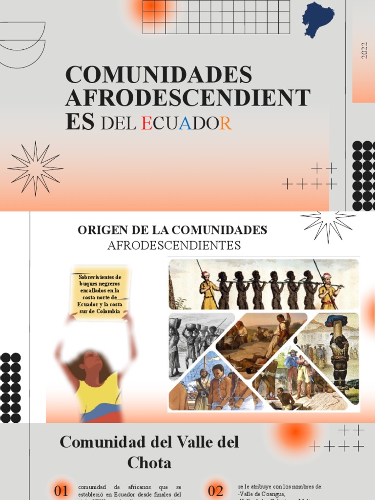 Comunidades Afrodescendientes en Ecuador | PDF