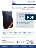 Ficha Tecnica SOL GT Negro