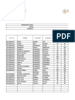 LISTAS ALUMNOS Agosto 2022 -2PARCIAL