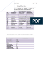 Guía 3 Quimica