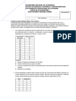 Evaluación I Econometría