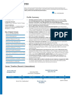 Nagaraju Chetty: Personal Details Profile Summary