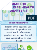 Q1 Consumer Health