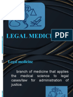 Legal Medicine