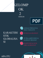 Karakteristik Globalisasii KLP 2