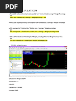 Margin Calculations