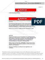 Margin Pressure - Test and Adjust