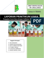 Laporan Praktek Asam-Basa