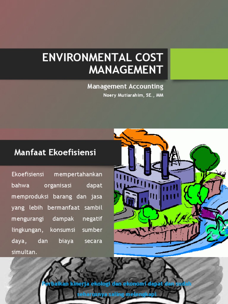 Materi 11 Environmental Cost Management Pdf
