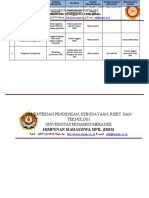 Program Kerja Departemen Keuangan 1