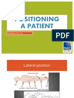 Positioning Patient