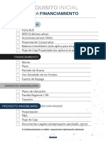 Checklist Inicial