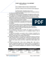 Indicaciones para Los Señores Padres de Familia o Representantes