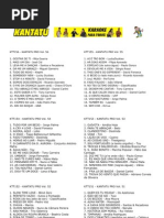 Download Lista de Karaoke Kantatu by santa_claus SN61814374 doc pdf