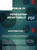 Penguatan Akuntabilitas Pokja Iv