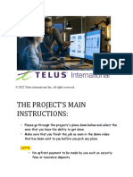Telus International Copytyping Project