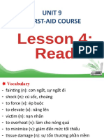 Unit 9 A Firstaid Course (Read)