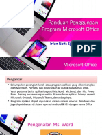 Panduan Penggunaan Program Microsoft Office