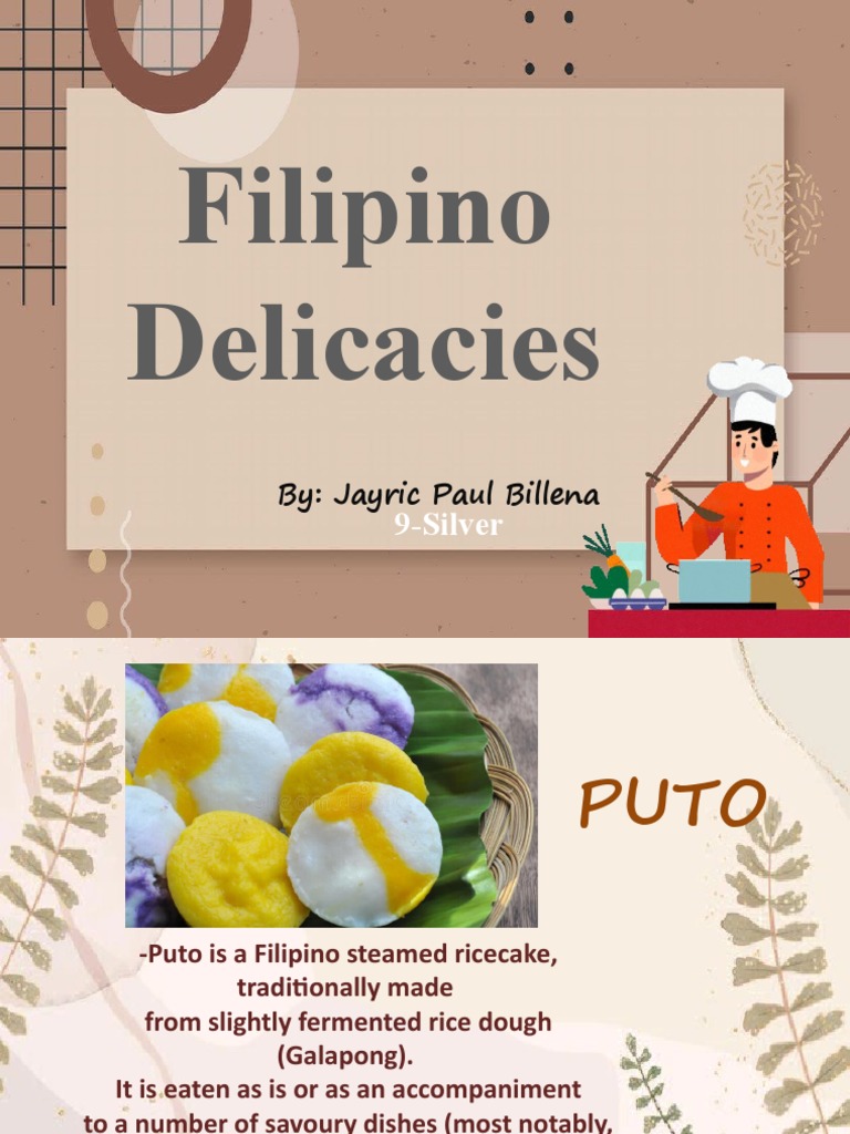 Traditional Filipino Delicacies Explained | PDF