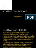 Alkitab Dan Science Ke 1