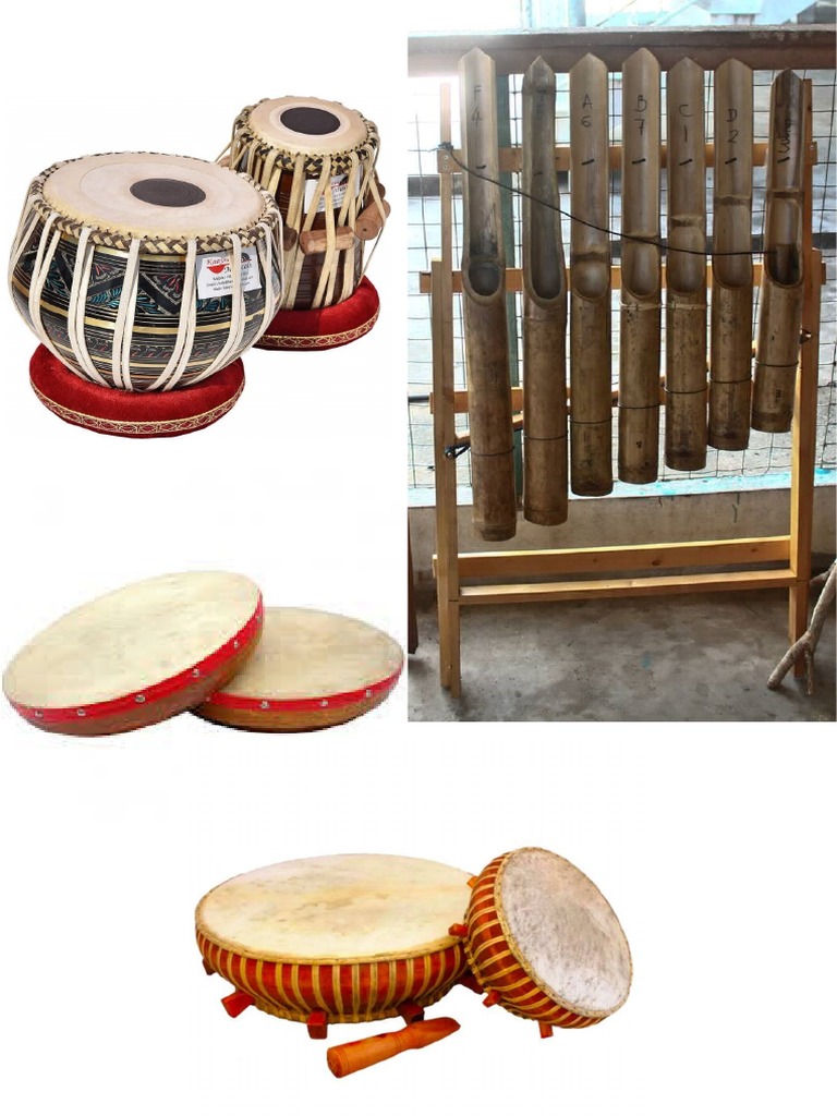 Alat Muzik Traditional Gambar | PDF