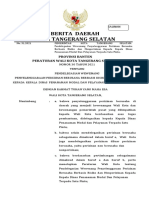 Perwal Kota Tangerang Selatan Nomor 30 Tahun 2021