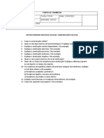 Estudo Dirigido 10 - Comunicação Celular