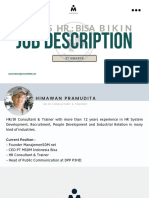 Modul MABAR Job Desc