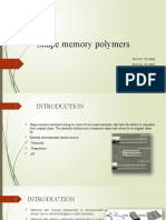Shape Memory Polymers
