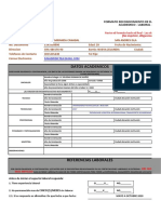 Formato Reconocimiento de Datos Ismael